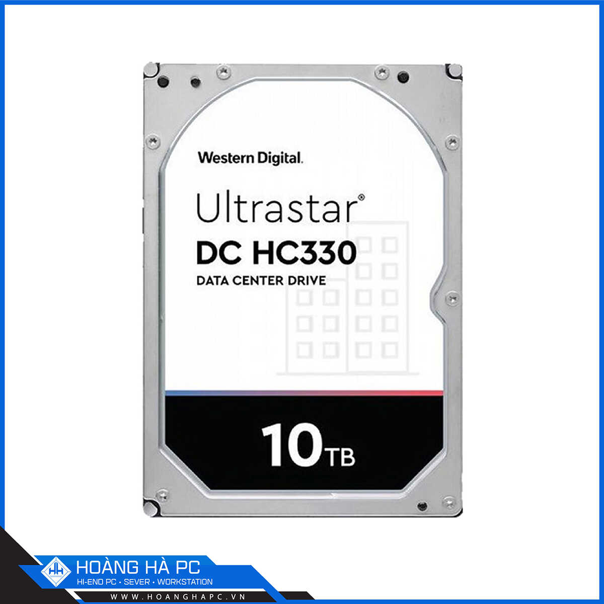 Ổ Cứng HDD Western Enterprise Ultrastar DC HC330 10TB (3.5 inch, Sata3 6Gb/s, 256MB Cache, 7200rpm)