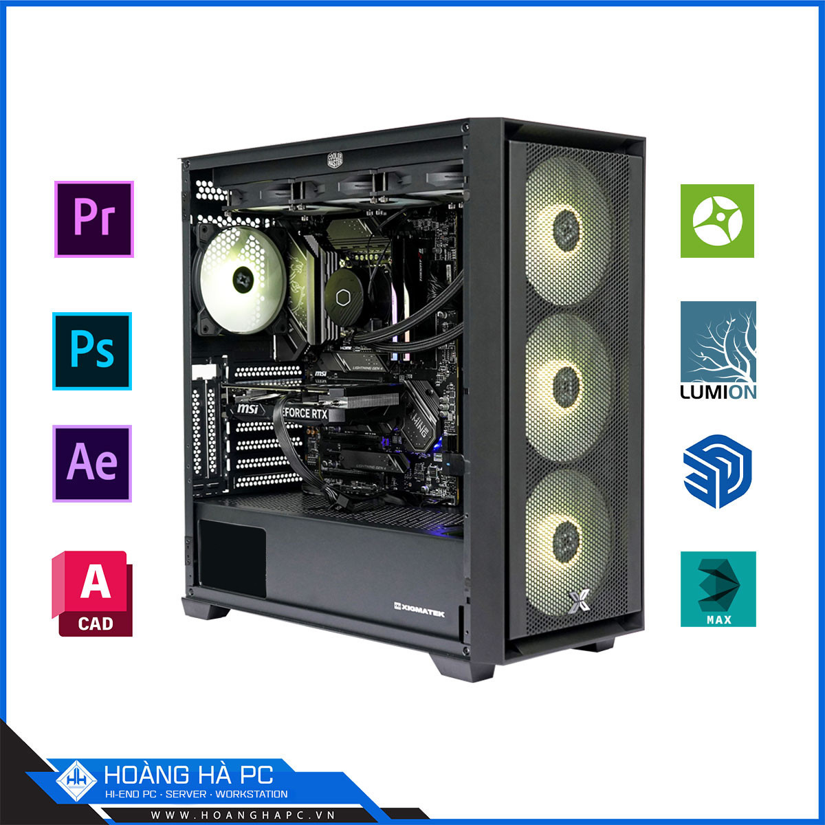 PC 3D CHAOS VANTAGE i7 14700K | 64GB DDR5 | NVIDIA RTX 4060Ti 16G-4