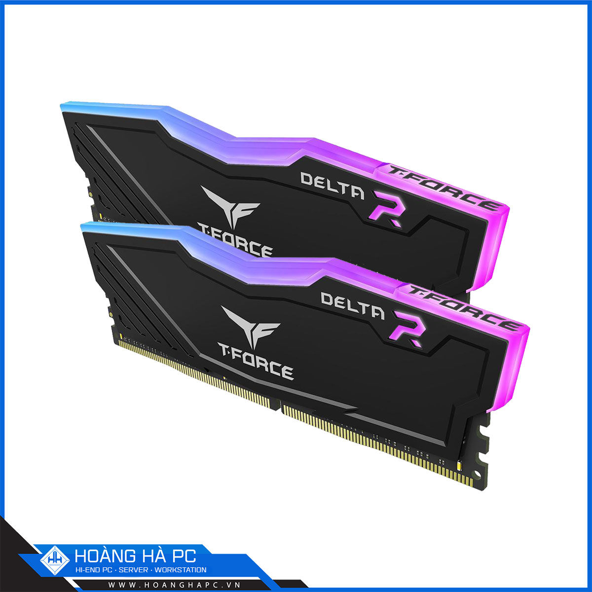 RAM DDR4 TEAMGROUP T-FORCE DELTA RGB 32GB 3600MHz (2x16GB) BLACK -2