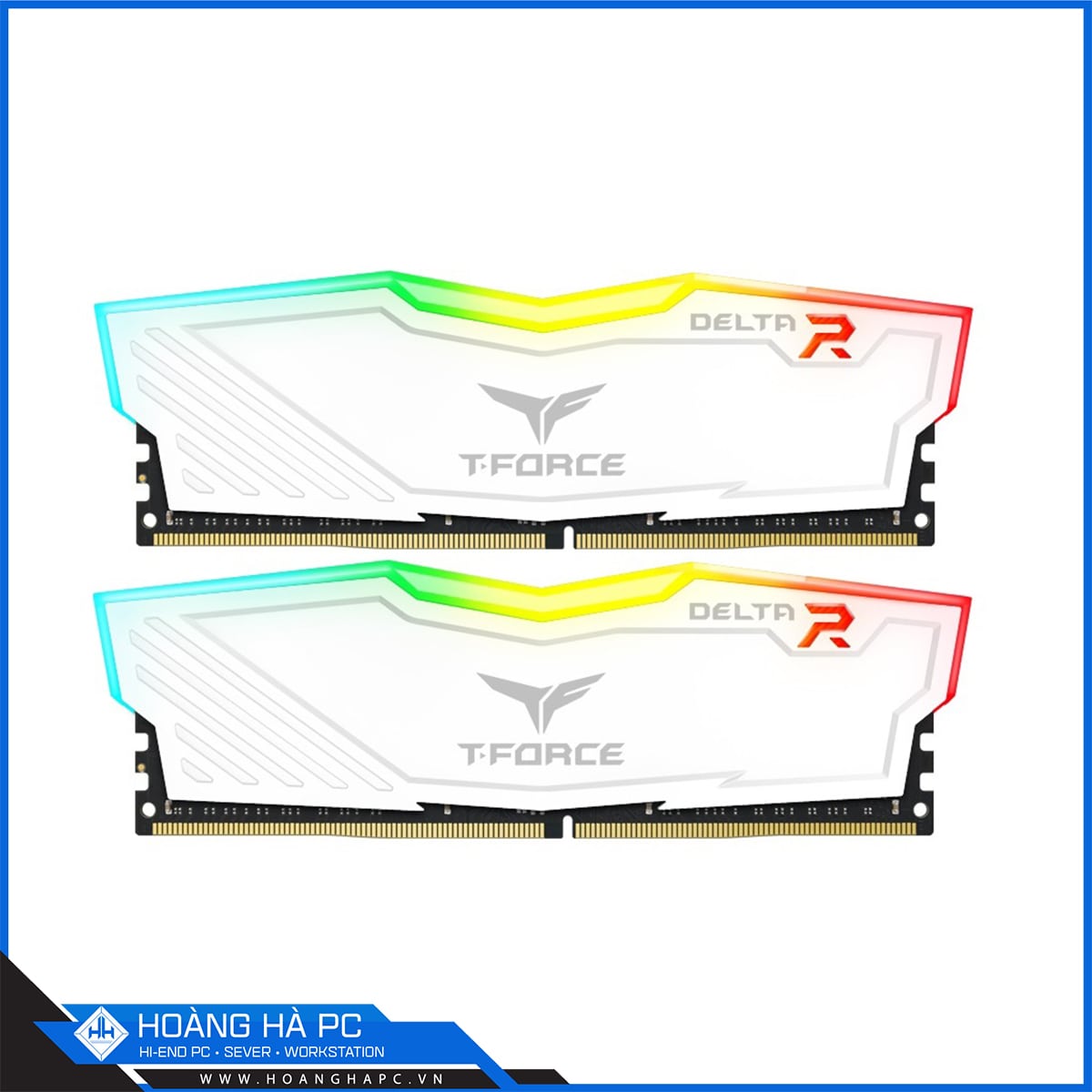 RAM DDR4 TEAMGROUP T-FORCE DELTA RGB 32GB (2x16GB) 3600MHz WHITE 