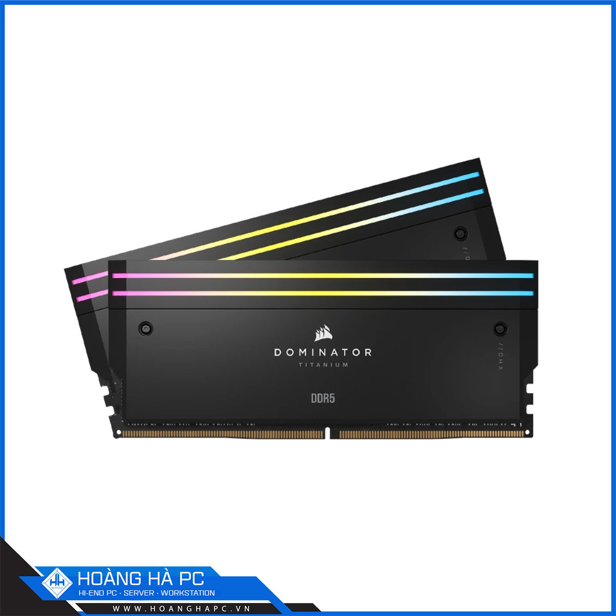 RAM DDR5 CORSAIR DOMINATOR TITANIUM RGB 32GB 6000MHz (2x16GB) BLACK