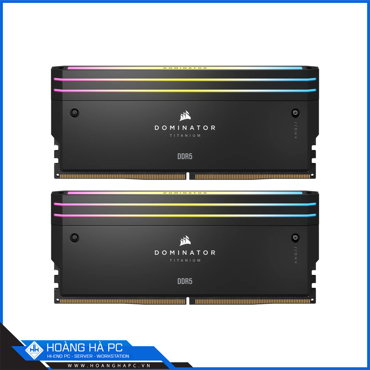 RAM DDR5 CORSAIR DOMINATOR TITANIUM RGB 64GB 6000MHz (2x32GB) BLACK-4
