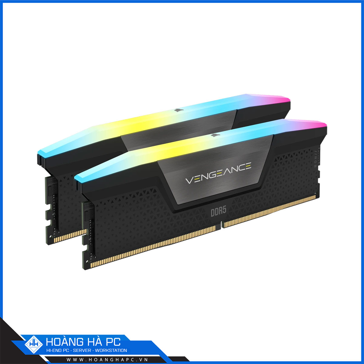 RAM DDR5 CORSAIR VENGEANCE RGB 32GB 6000MHz (2x16GB) C40 BLACK-3