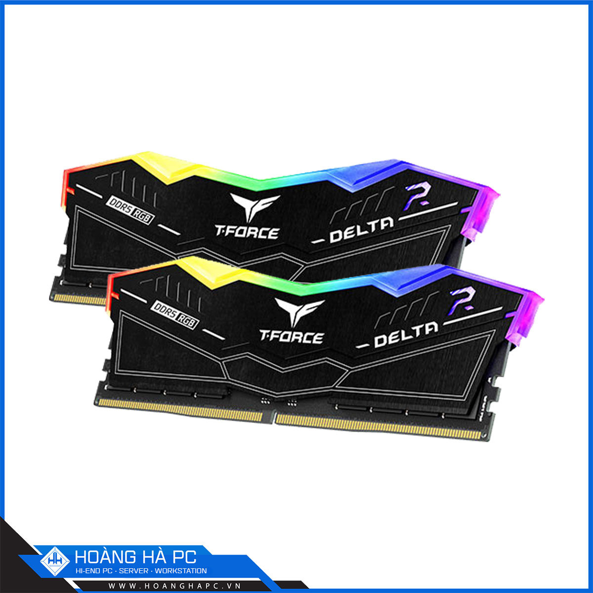 RAM DDR5 TEAMGROUP T-FORCE DELTA RGB 32GB 6000MHz (2x16GB) BLACK -3