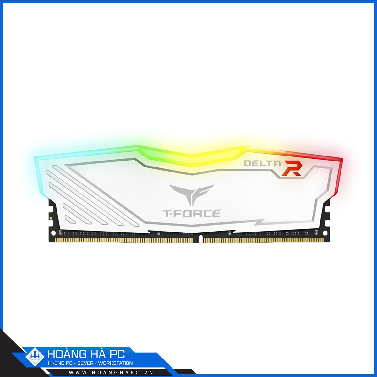 RAM DDR4 TEAMGROUP T-FORCE DELTA RGB 16GB 3200MHz (1x16GB) WHITE 