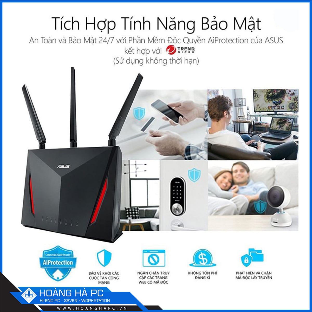 Router Wifi AIMESH ASUS RT-AC86U (Gaming Router)-2