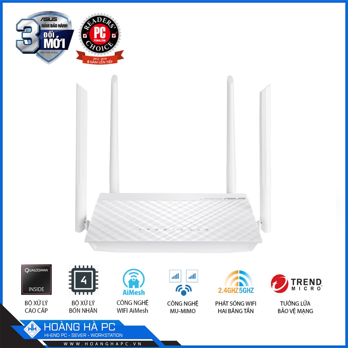 Router wifi ASUS RT-AC59U V2 Wireless AC1500Mbps-3