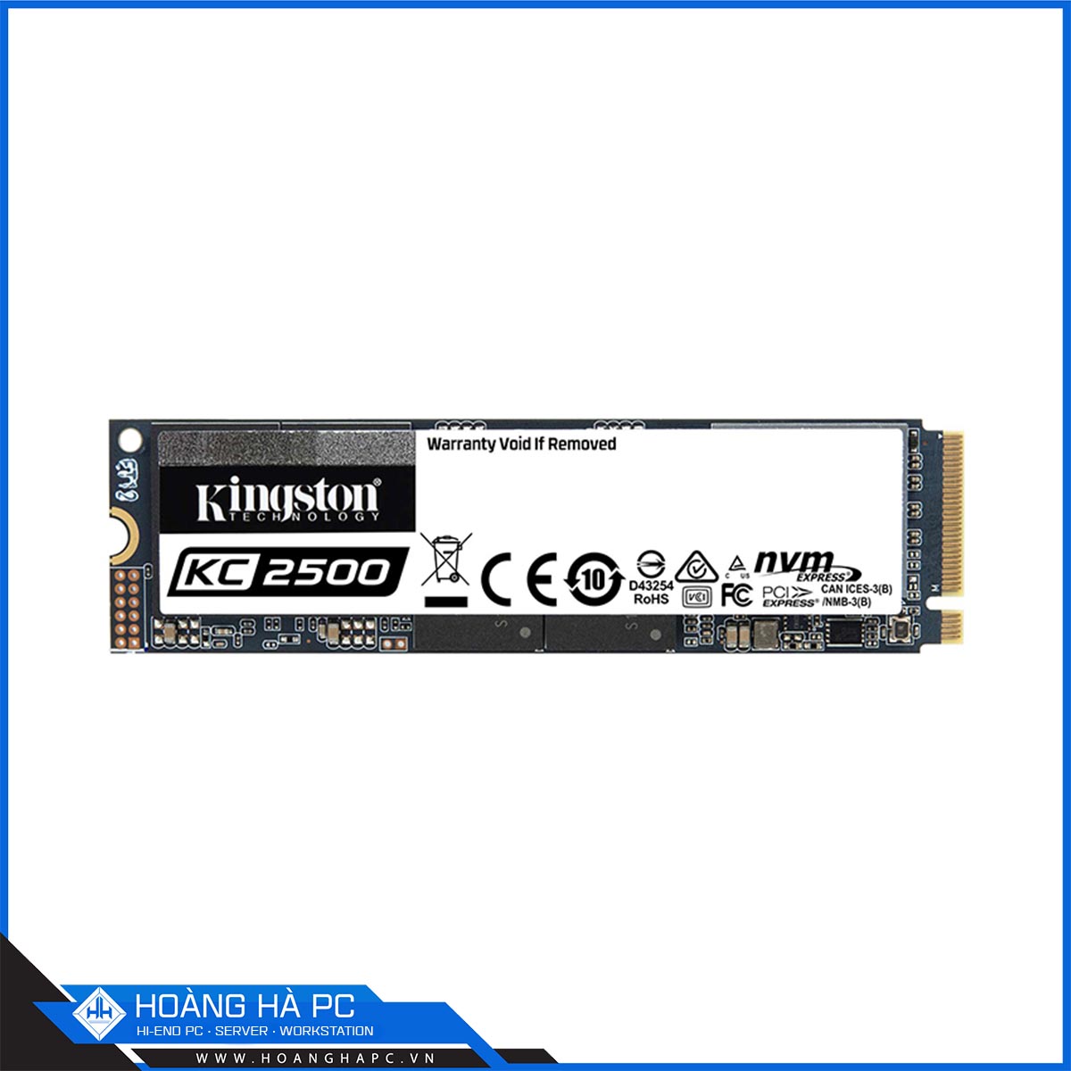 Ổ cứng SSD Kingston KC2500 2TB NVMe M.2 2280 PCIe Gen 3x4 (Đọc 3500MB/s - Ghi 2900MB/s) - (SKC2500M8/2000G)-2