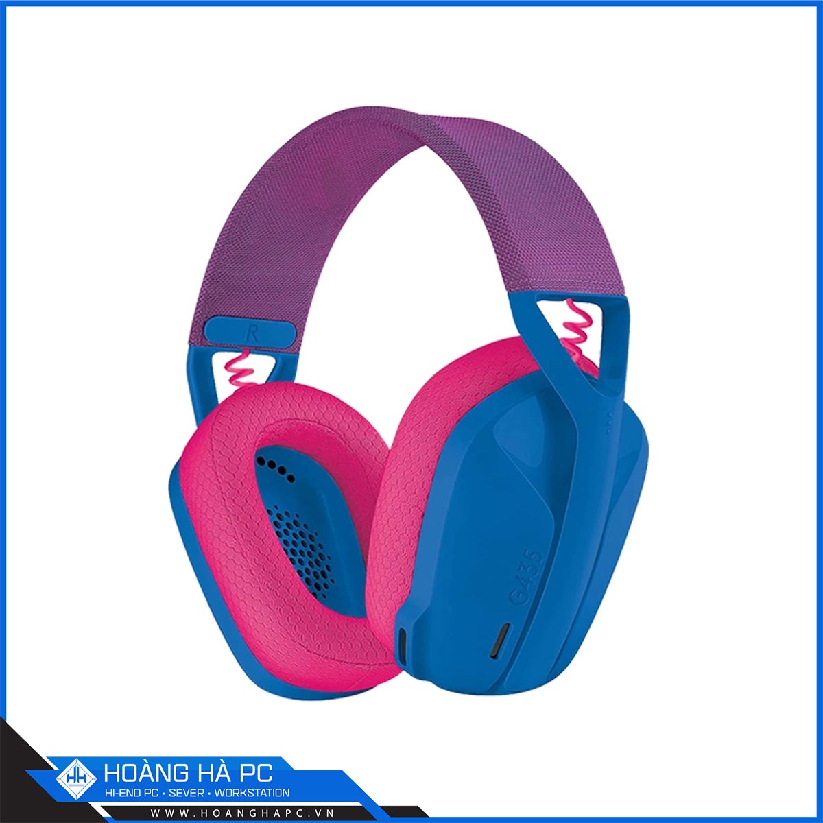 Tai nghe Logitech G435 Lightspeed Wireless Blue Raspberry