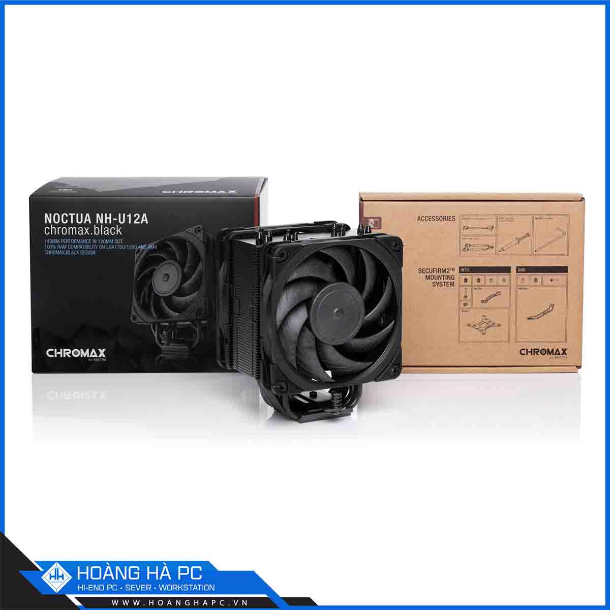 Tản Nhiệt Khí Noctua NH-U12A CHROMAX BLACK-4
