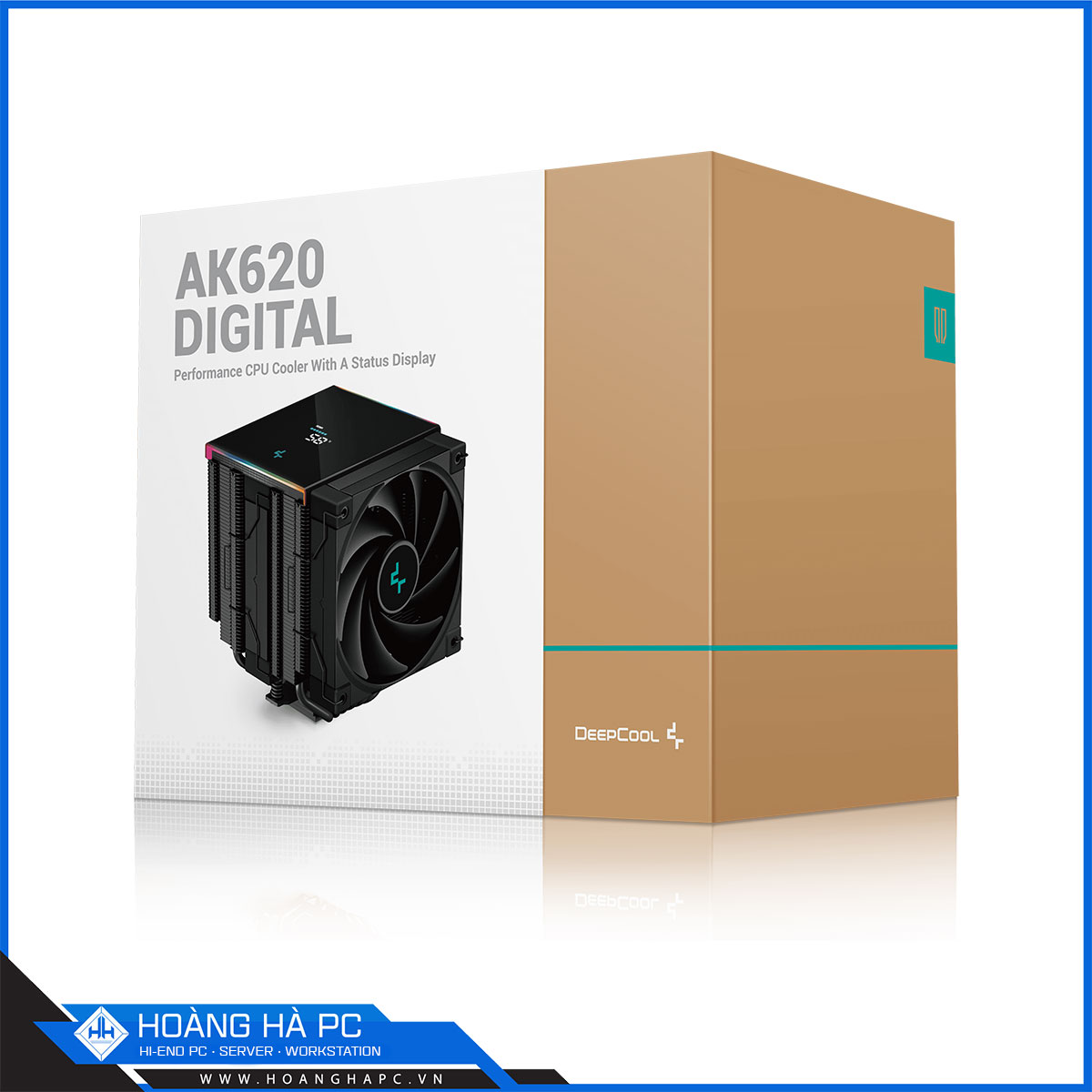 Tản nhiệt khí CPU DeepCool AK620 DIGITAL -  Black ARGB-8