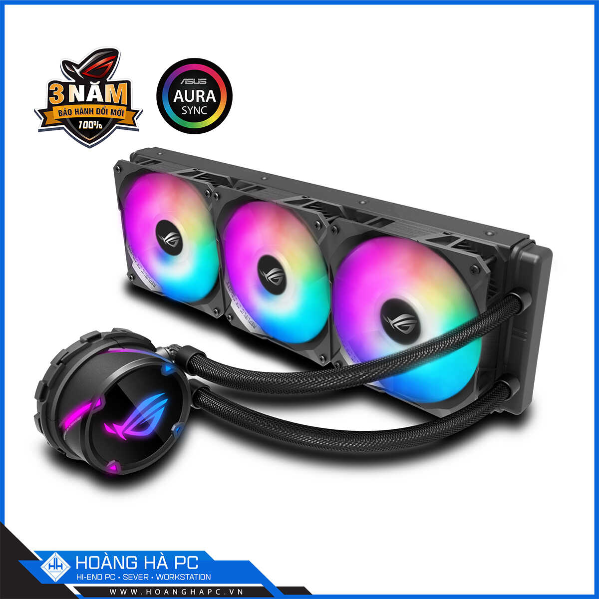 Tản nhiệt nước Asus Rog Strix LC 360 RGB