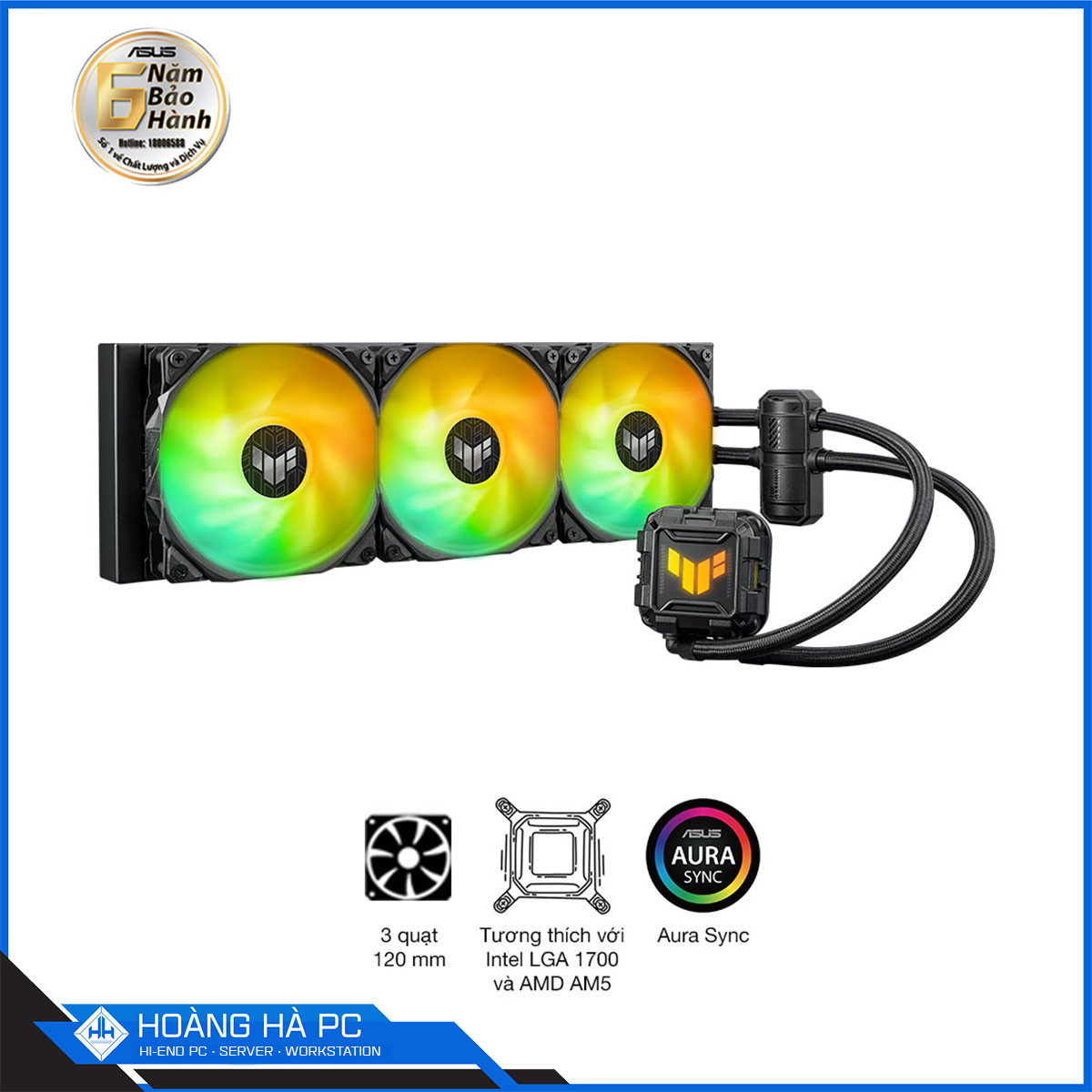 Tản nhiệt nước Asus TUF Gaming LC II 360 ARGB-2