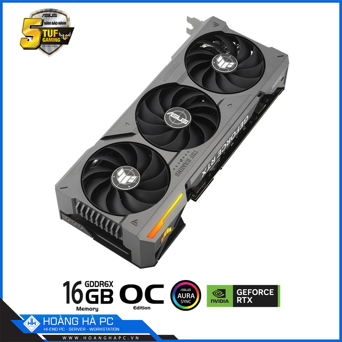 VGA ASUS TUF RTX 4070 Ti SUPER 16GB GDDR6X OC (256-bit, HDMI + DP, 1 x 16-pin)-3