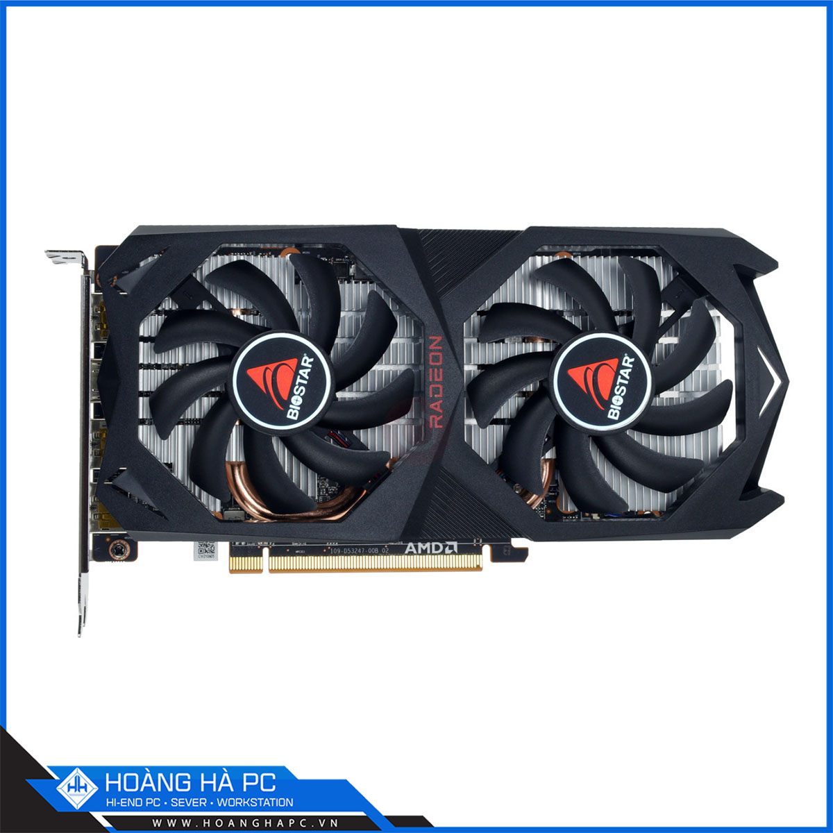 VGA Biostar Radeon RX 6600 8GB (8GB GDDR6, 128-bit, HDMI+DP, 1x8-pin)-3