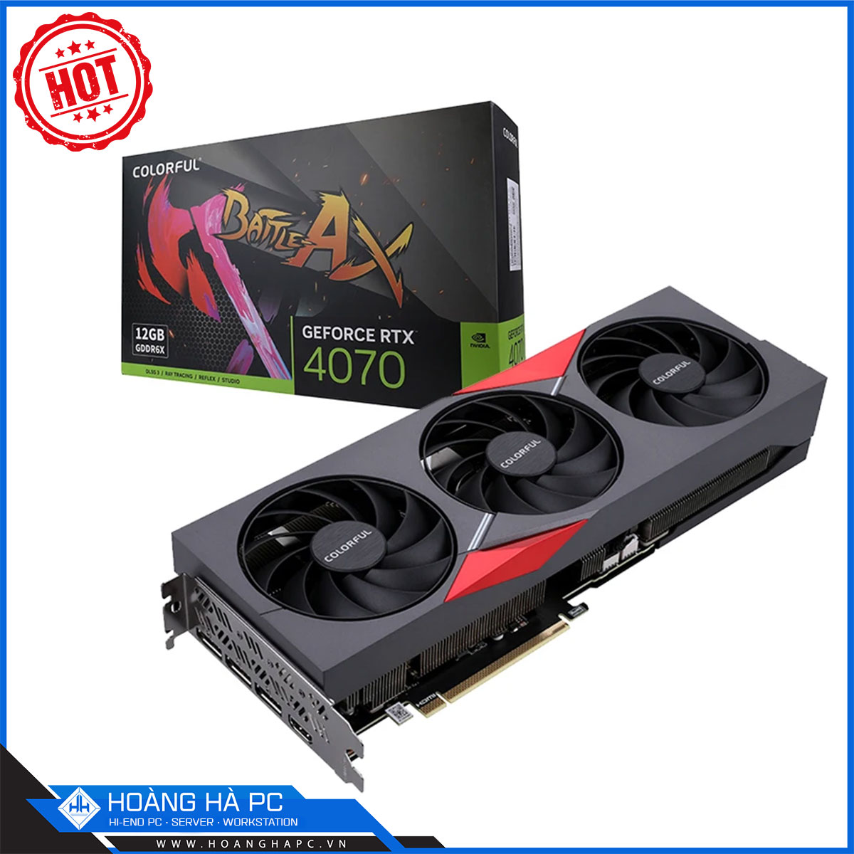 VGA Colorful RTX 4070 NB EX-V 12GB GDDR6X