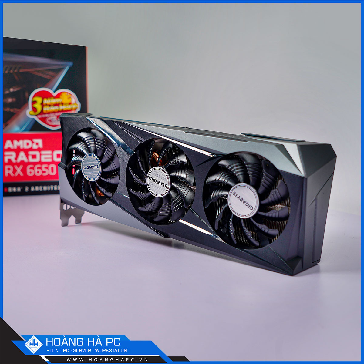 VGA GIGABYTE Radeon RX 6650 XT GAMING OC 8G (8G GDDR6, 128-bit, HDMI+DP, 1x8pin)-4