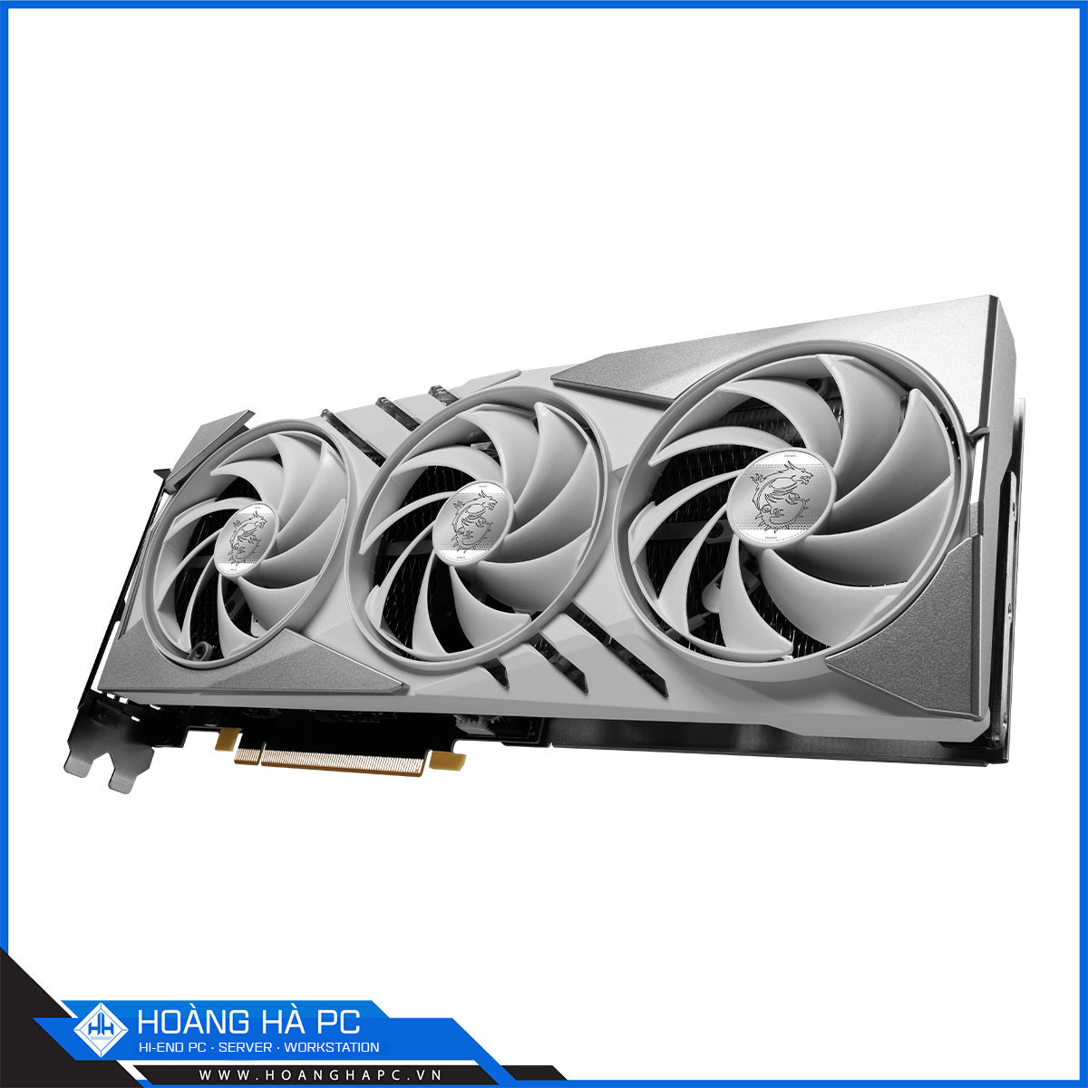 VGA MSI RTX 4070 SUPER 12G GAMING X SLIM WHITE (12GB GDDR6X, 192-bit, HDMI +DP, 1x16-pin)-4