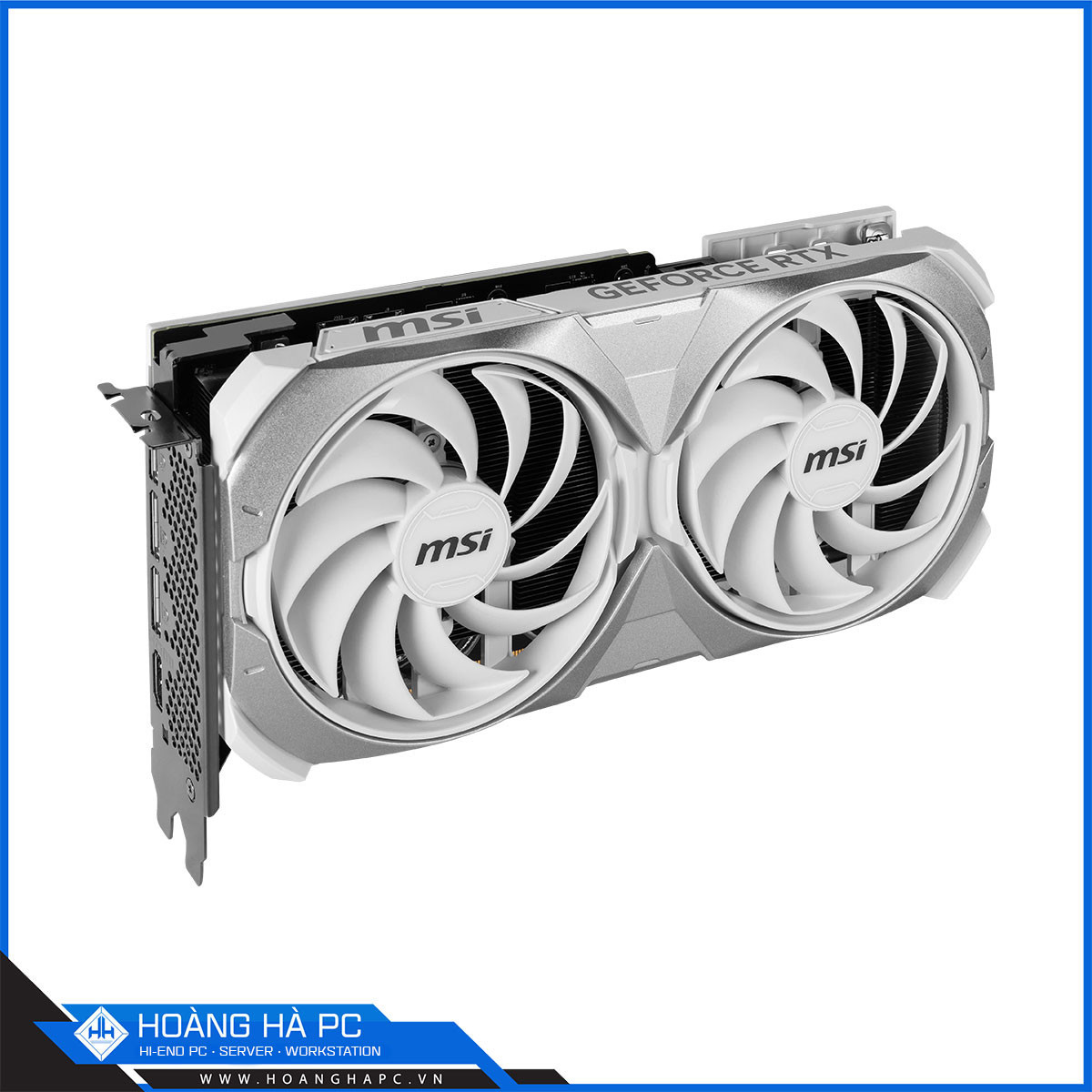 VGA MSI RTX 4070 Ti SUPER 16G VENTUS 2X OC WHITE (16GB GDDR6X, 256-bit, HDMI +DP, 1x16-pin)-3