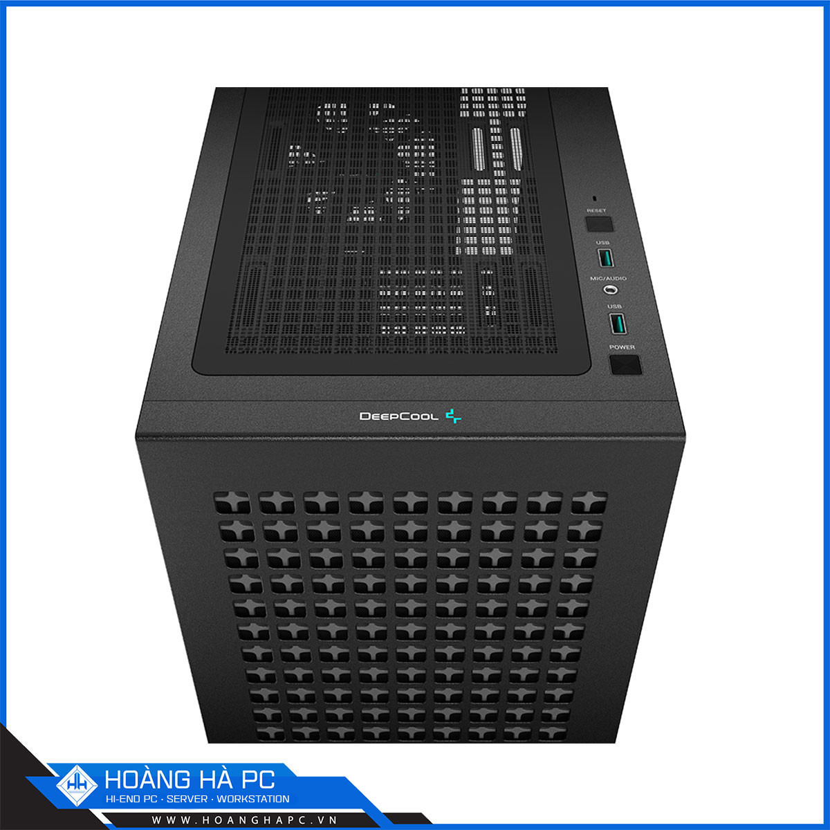 Vỏ case Deepcool CH370 Black - 1 FAN (Mini Tower/ Màu Đen)-5