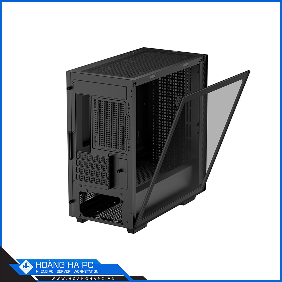 Vỏ case Deepcool CH370 Black - 1 FAN (Mini Tower/ Màu Đen)-6