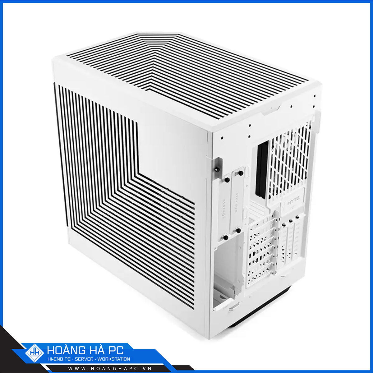 Vỏ case Hyte Y60 Snow White - Mid Tower ATX-4