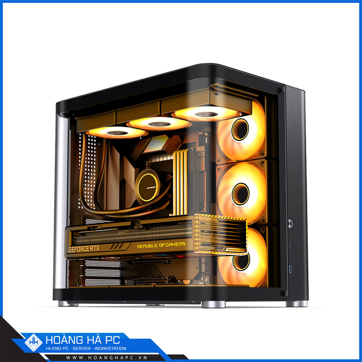 Vỏ case Jonsbo TK-2 (Mid Tower/ Màu Đen)-3