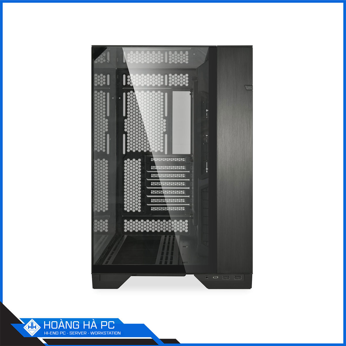 Vỏ case Lian Li O11 Vision Black - No Fan-3