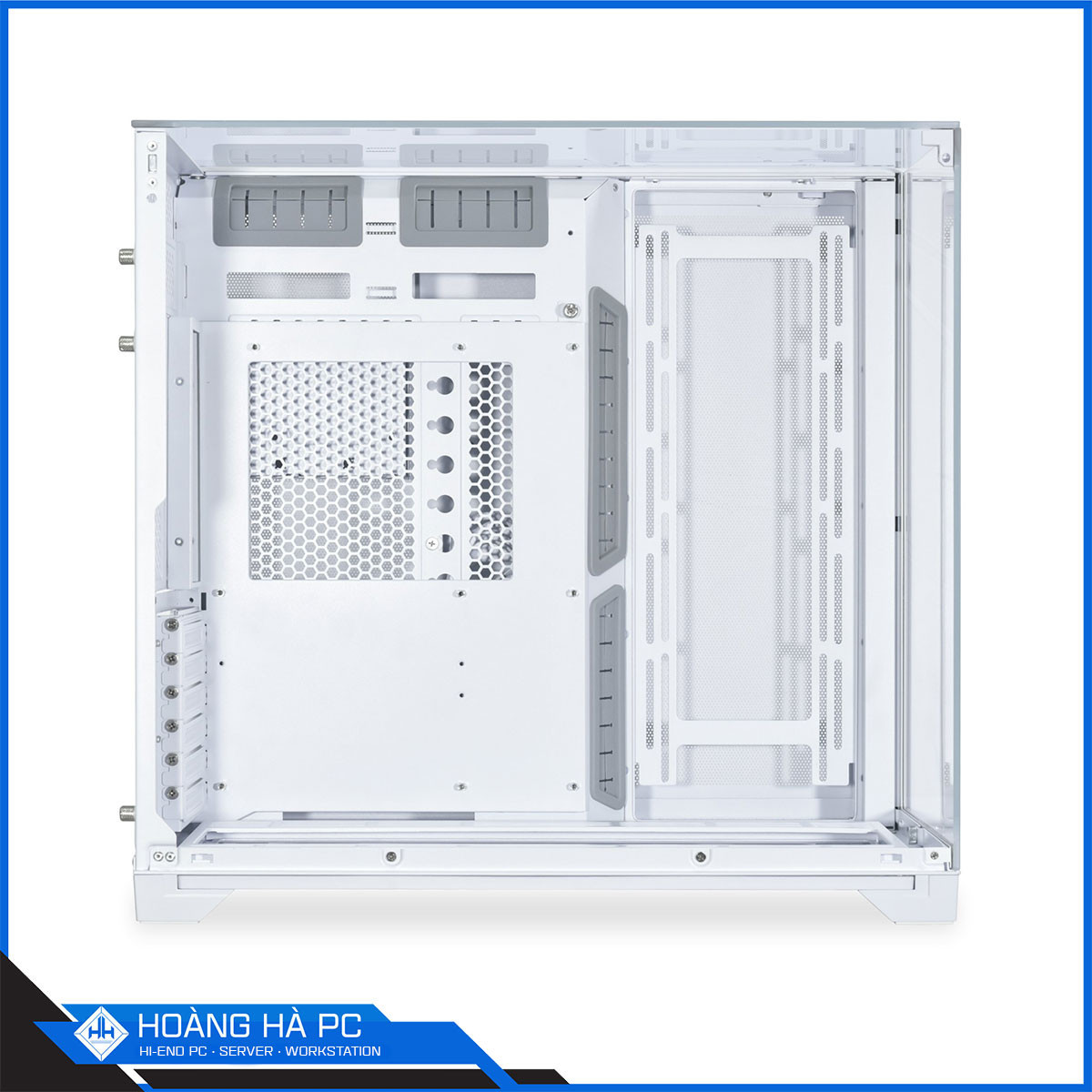 Vỏ case Lian Li O11 Vision White - No Fan-9