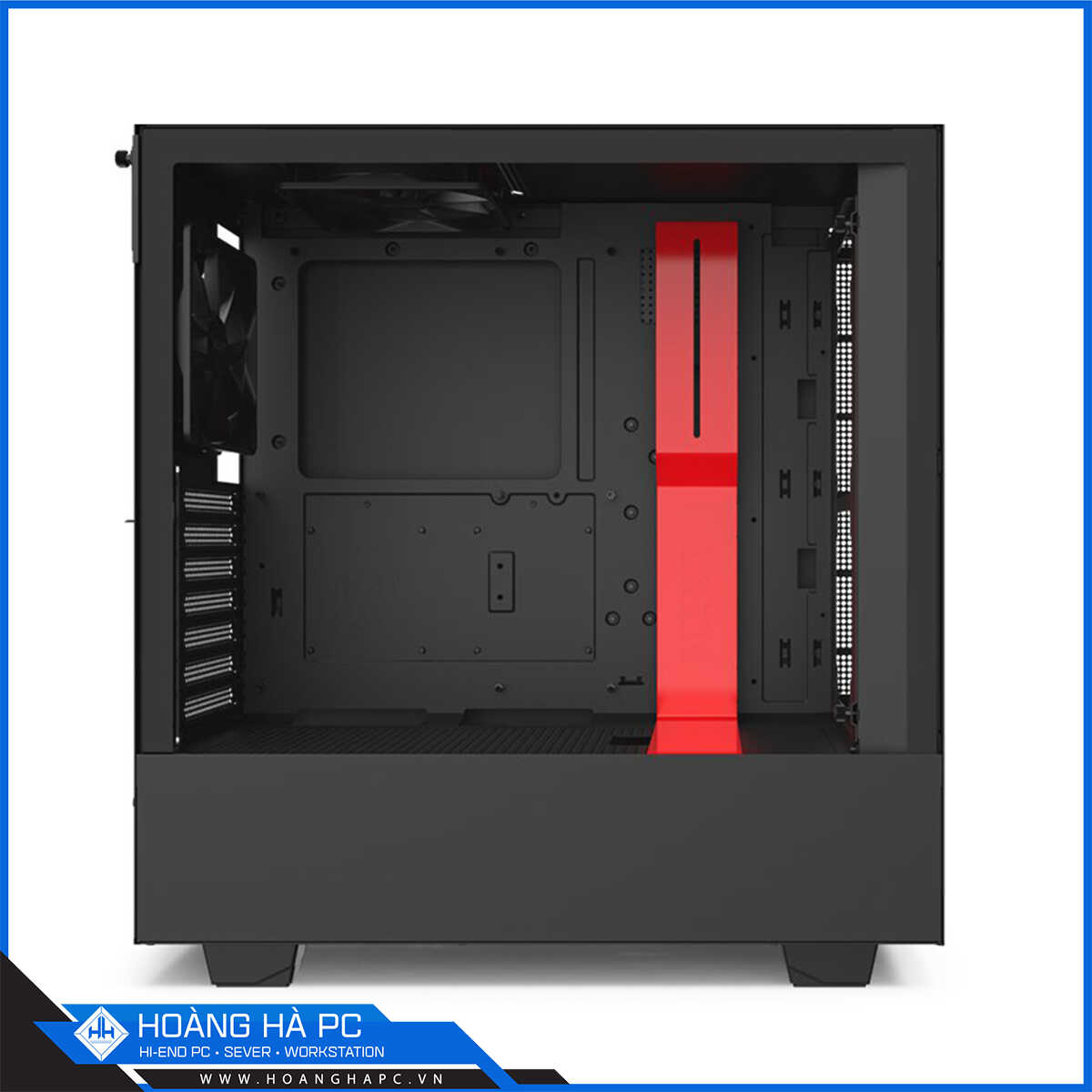 Vỏ Case NZXT H510i (Mid Tower/Màu Đen/Đỏ)-4