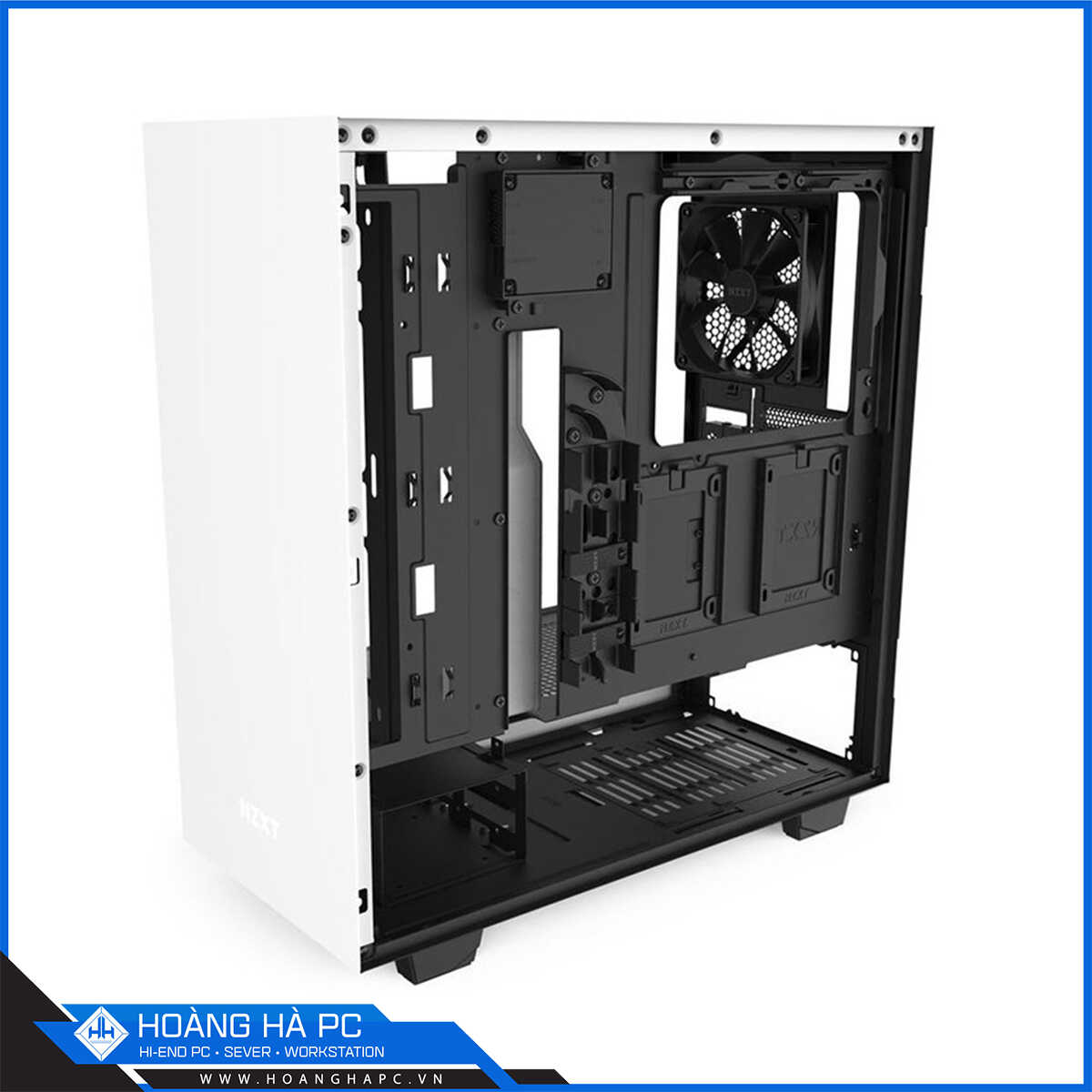 Vỏ Case NZXT H510i (Mid Tower/Màu Trắng)-6