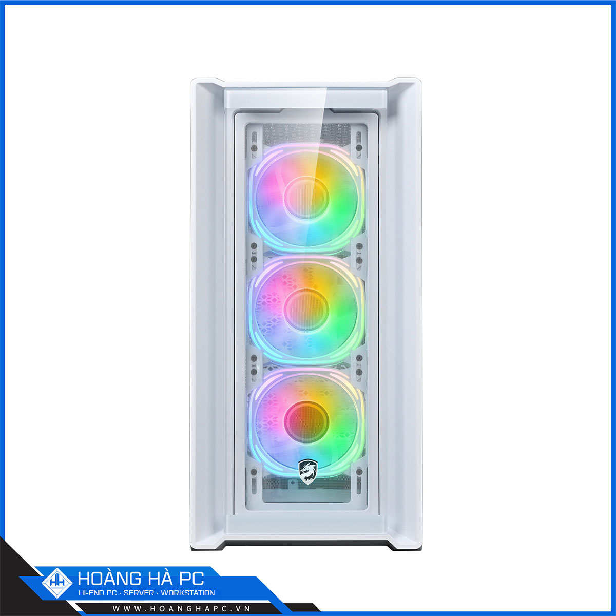 Vỏ case Vitra Titan R230 Premium White 3Fan ARGB - E-ATX-2