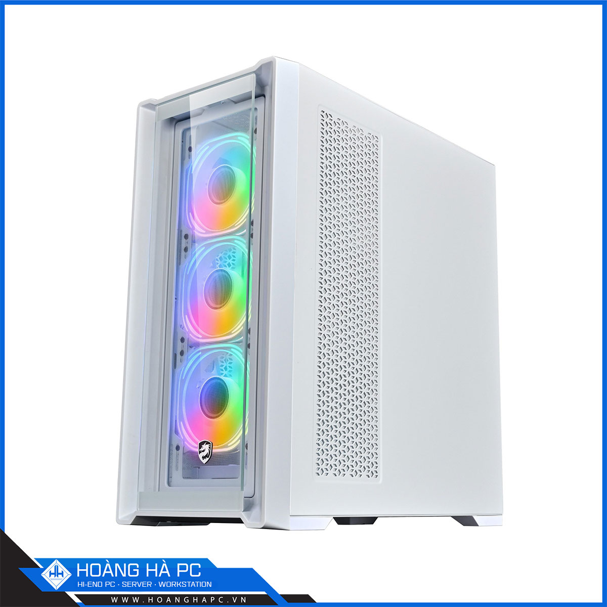 Vỏ case Vitra Titan R230 Premium White 3Fan ARGB - E-ATX-3
