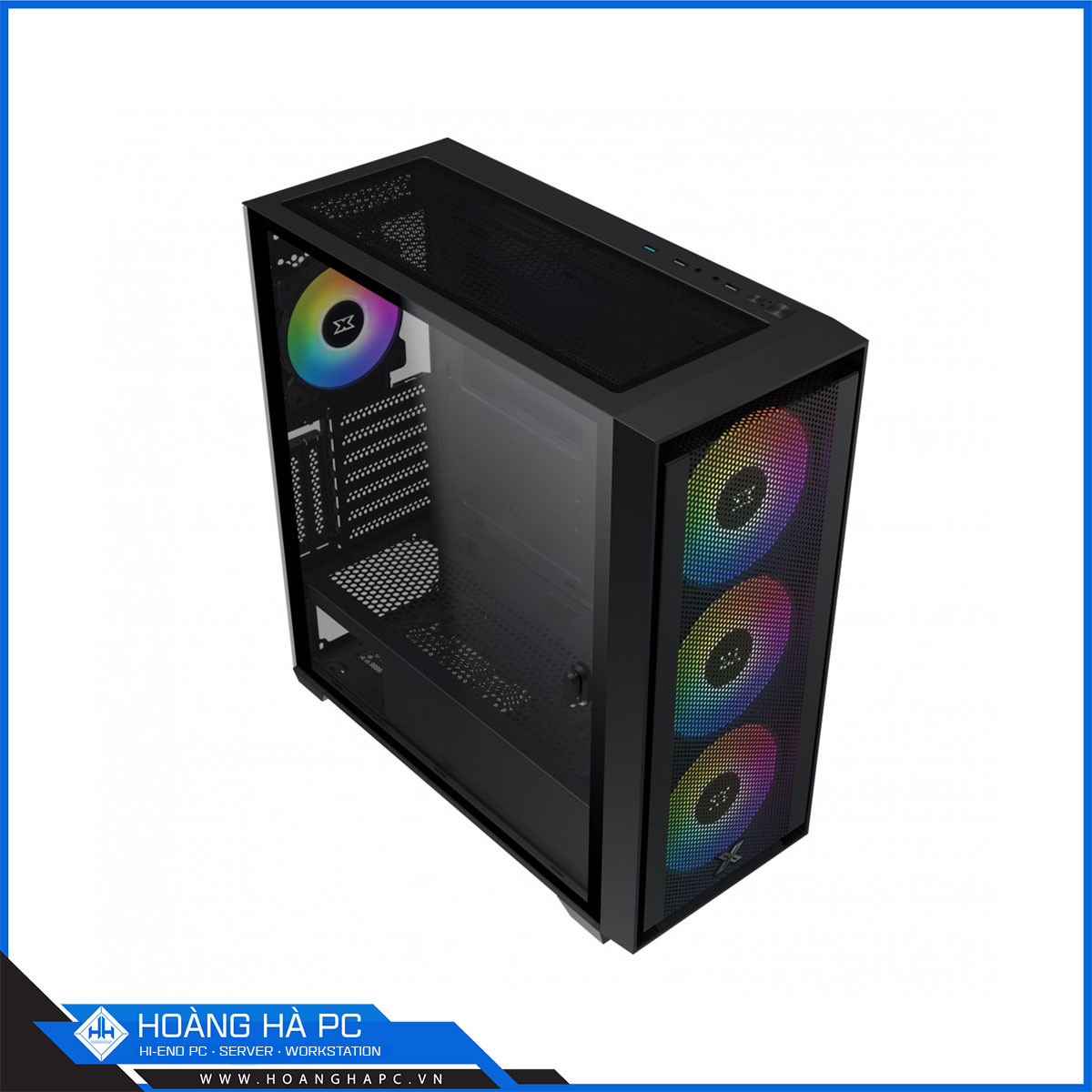 Vỏ case Xigmatek Anubis Pro 4FX - 4Fan (Mid Tower/Màu Đen)-8