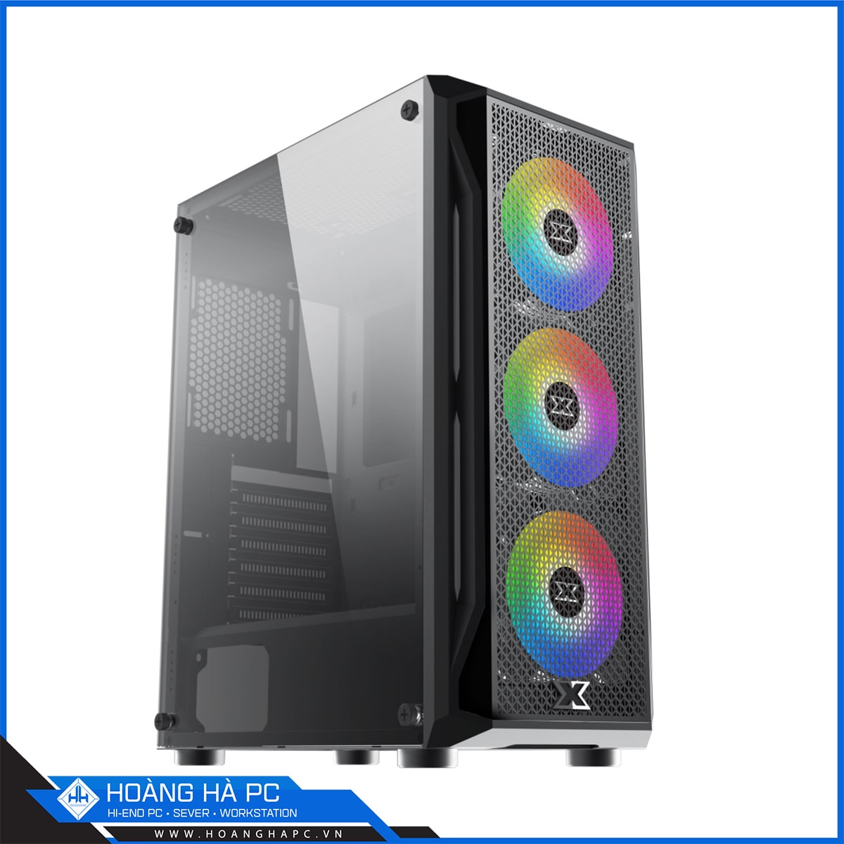 Vỏ case Xigmatek Gaming X 3FX (Mid Tower/Màu Đen)