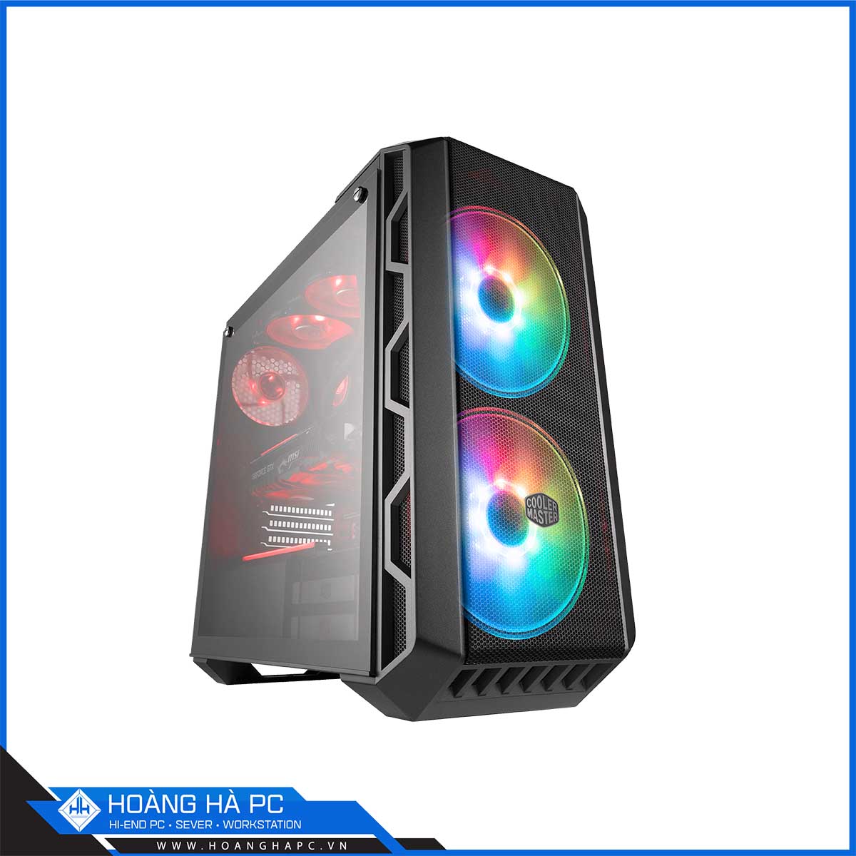 Vỏ Cooler Master MasterCase H500 ARGB (Mid Tower/Màu Đen)-2