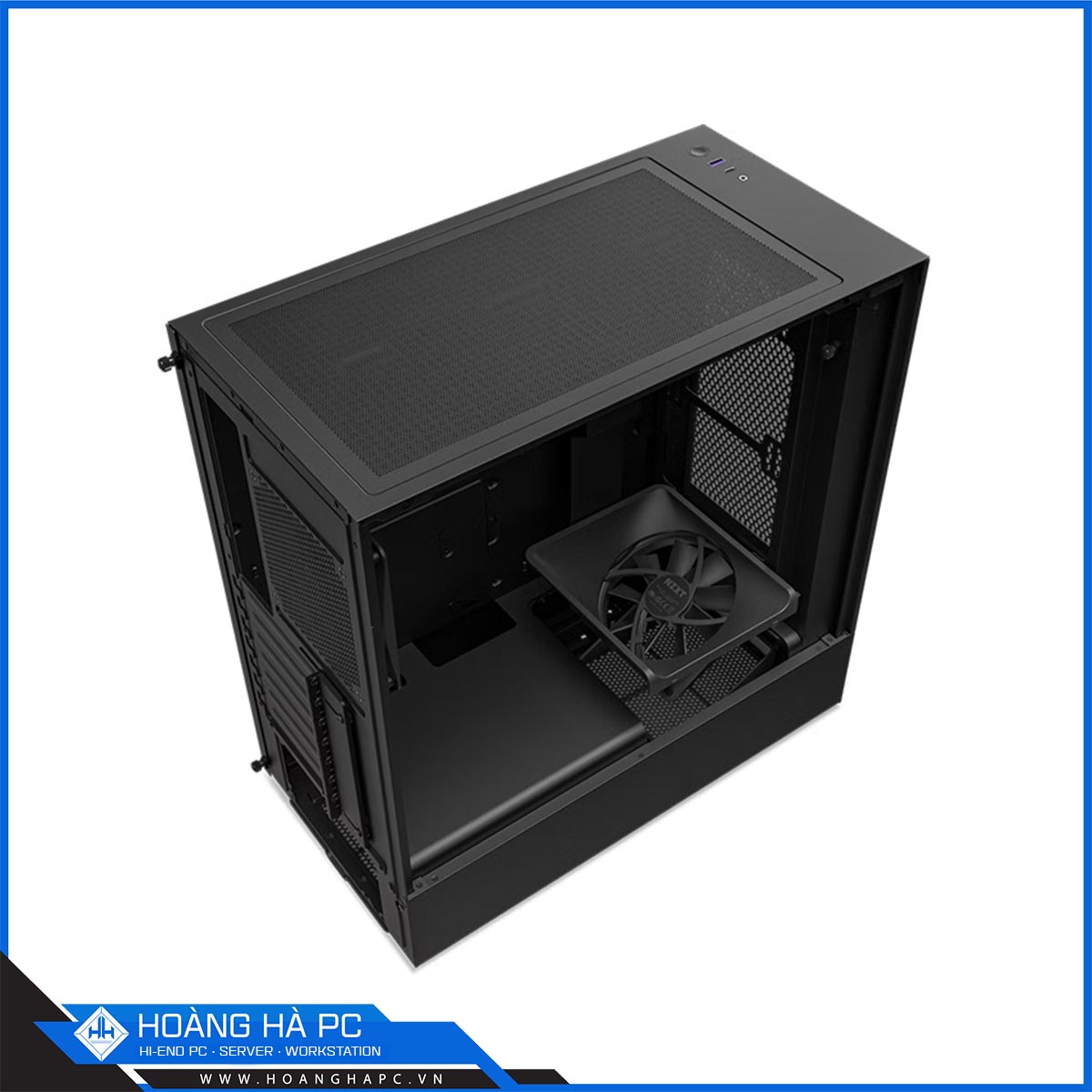 Vỏ máy tính NZXT H5 Flow Black (Mid Tower/Màu Đen)-4