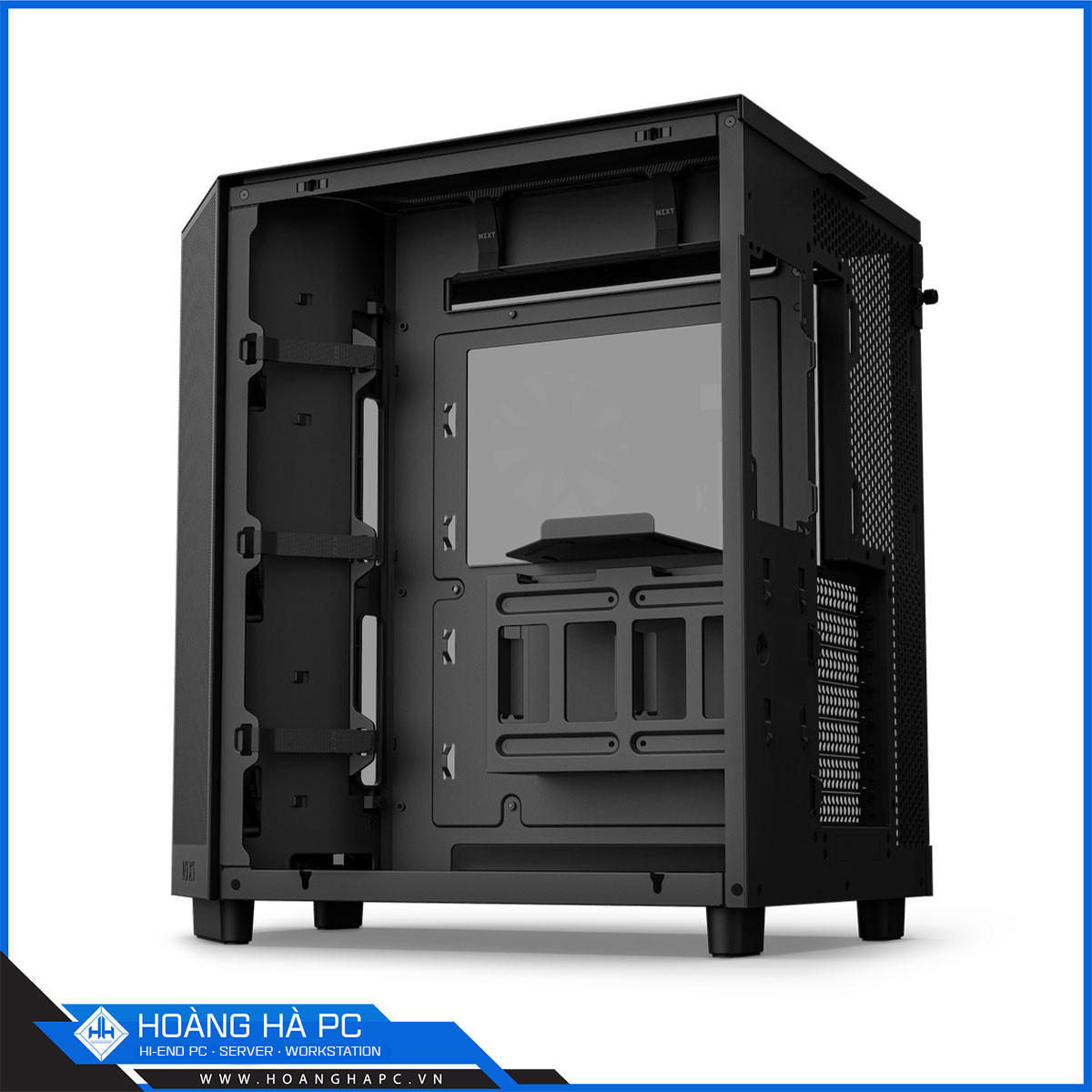 Vỏ máy tính NZXT H6 Flow RGB - Black (Mid Tower/Màu Đen/ 3 Fan)-5