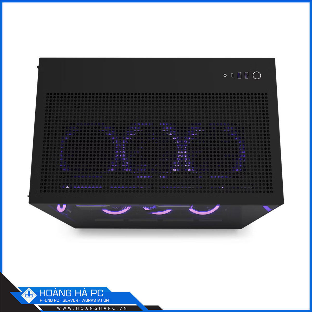Vỏ máy tính NZXT H9 Flow Black (Mid Tower/Màu Đen/ 4 Fan)-2