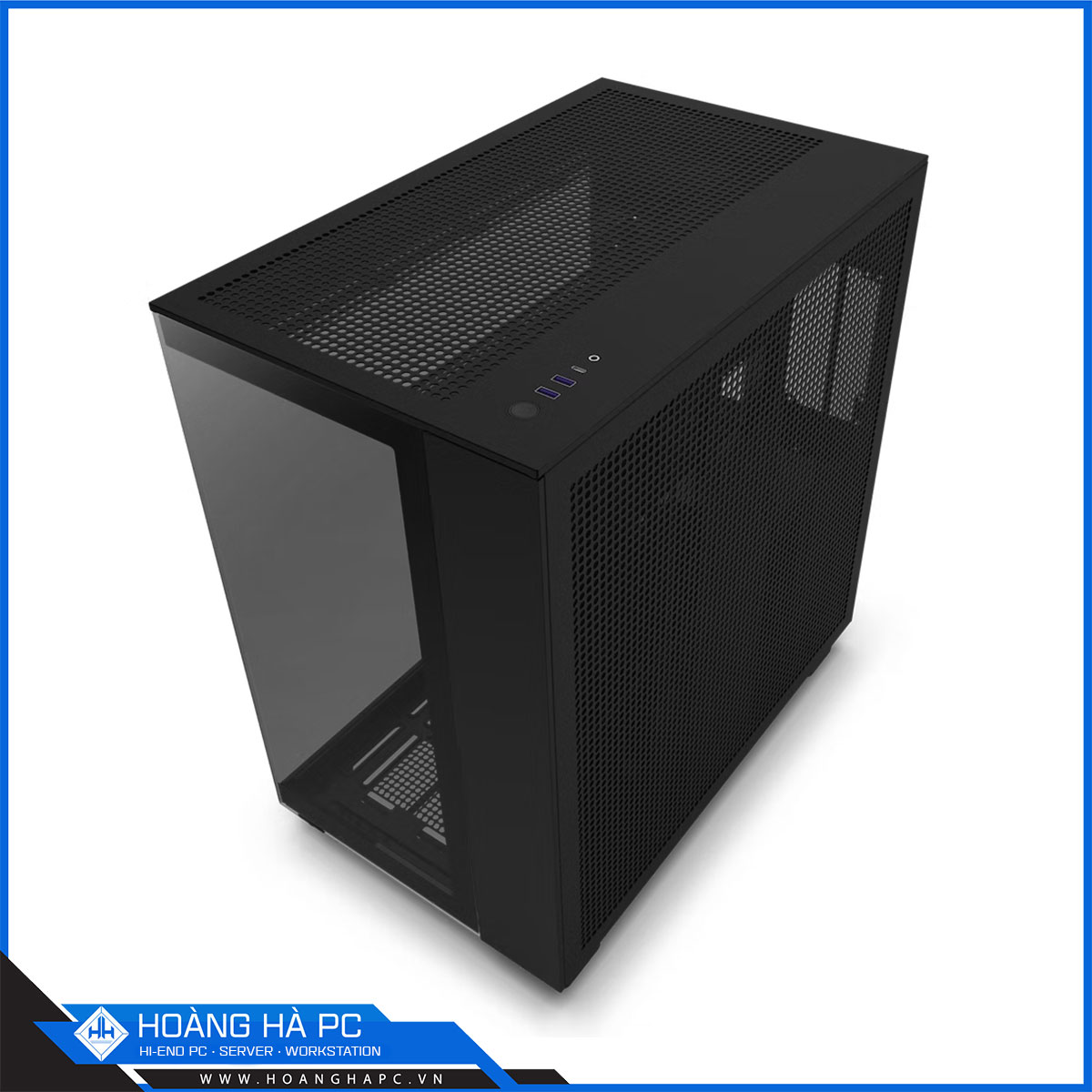Vỏ máy tính NZXT H9 Flow Black (Mid Tower/Màu Đen/ 4 Fan)-5