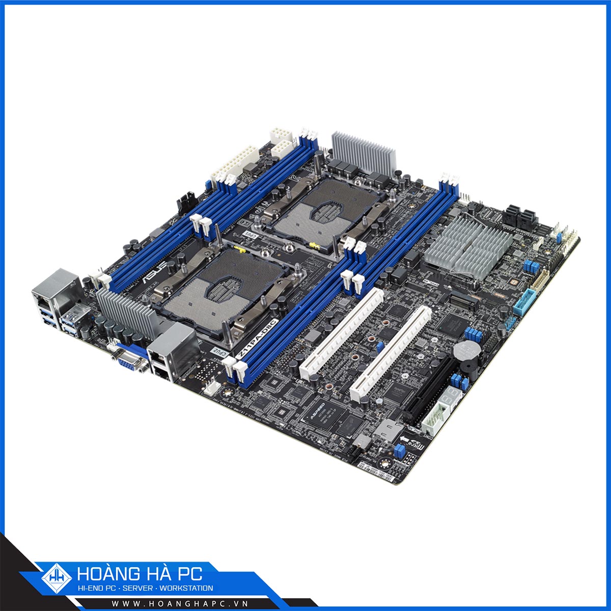 MAINBOARD ASUS Z11PA-D8C (DUAL CPU WORKSTATION) (Intel C621, LGA 3647, ATX, 8 Khe Cắm Ram DDR4)-2