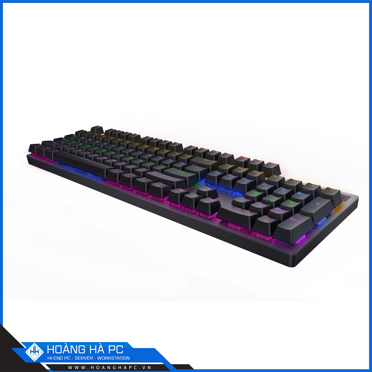 Bàn phím cơ gaming có dây Rapoo V500 Pro Black (Red switch) -3