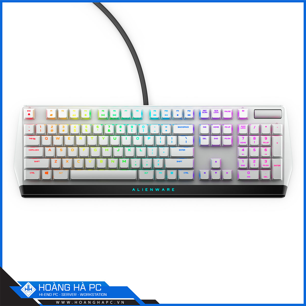 Bàn phím cơ Gaming Dell Alienware AW510K White