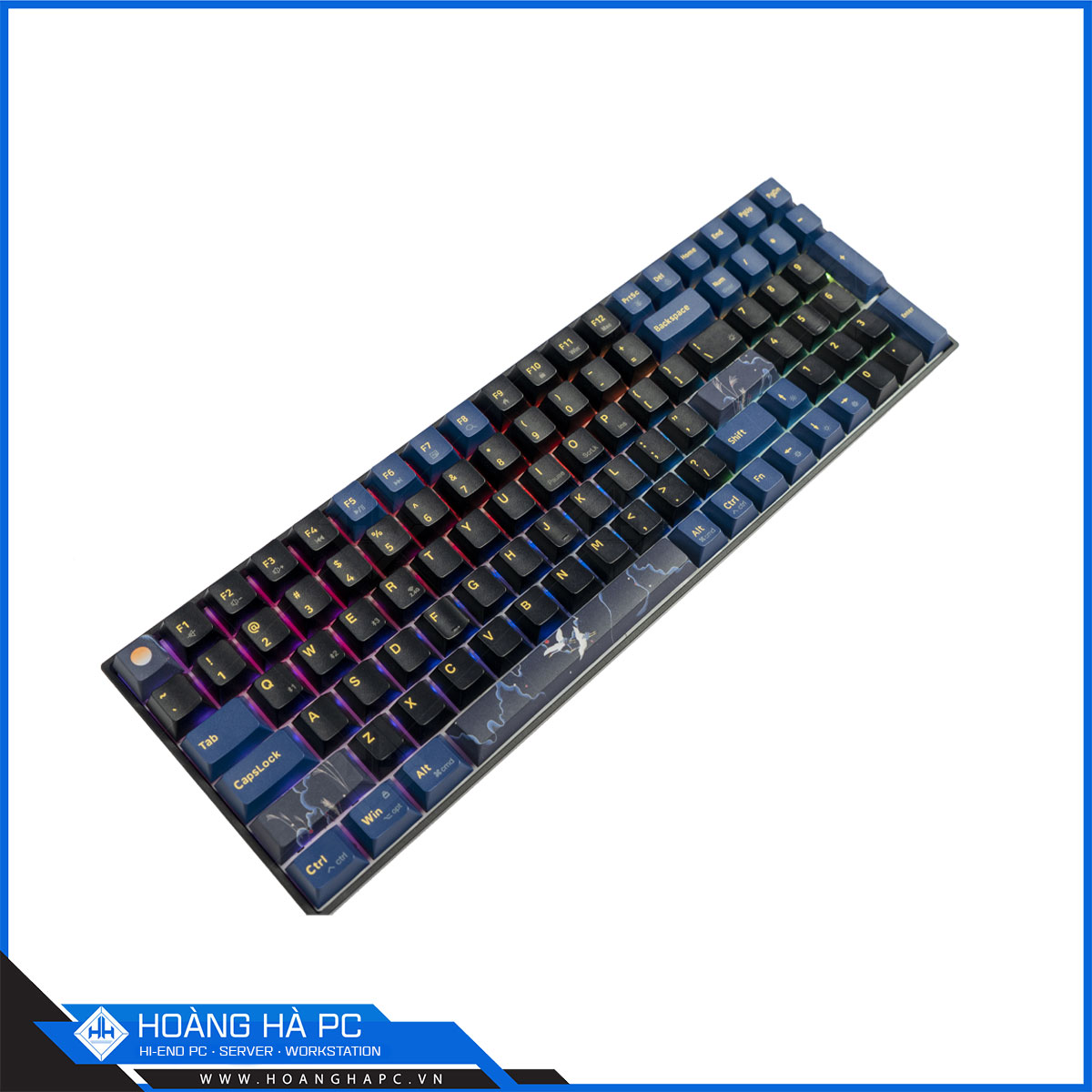 Bàn phím cơ không dây Dual Mode Newmen GM1000 (Tiên Hạc- Trăng & Mây), G-Pro Yellow Switch-4