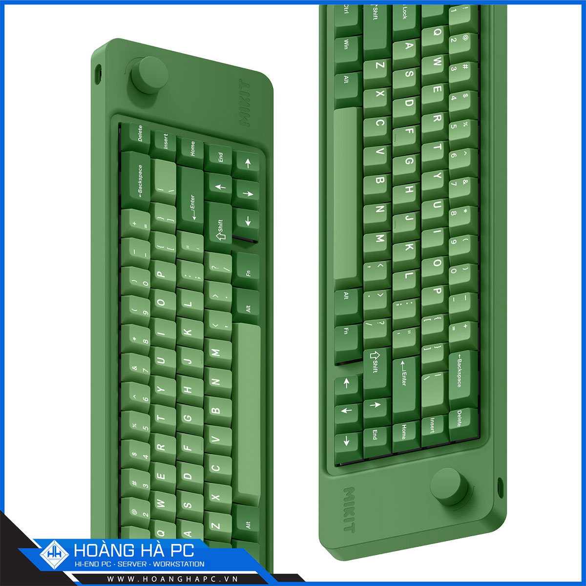 Bàn phím cơ Mikit M65 Evergreen Gateron G Pro 2.0 Red RGB-4