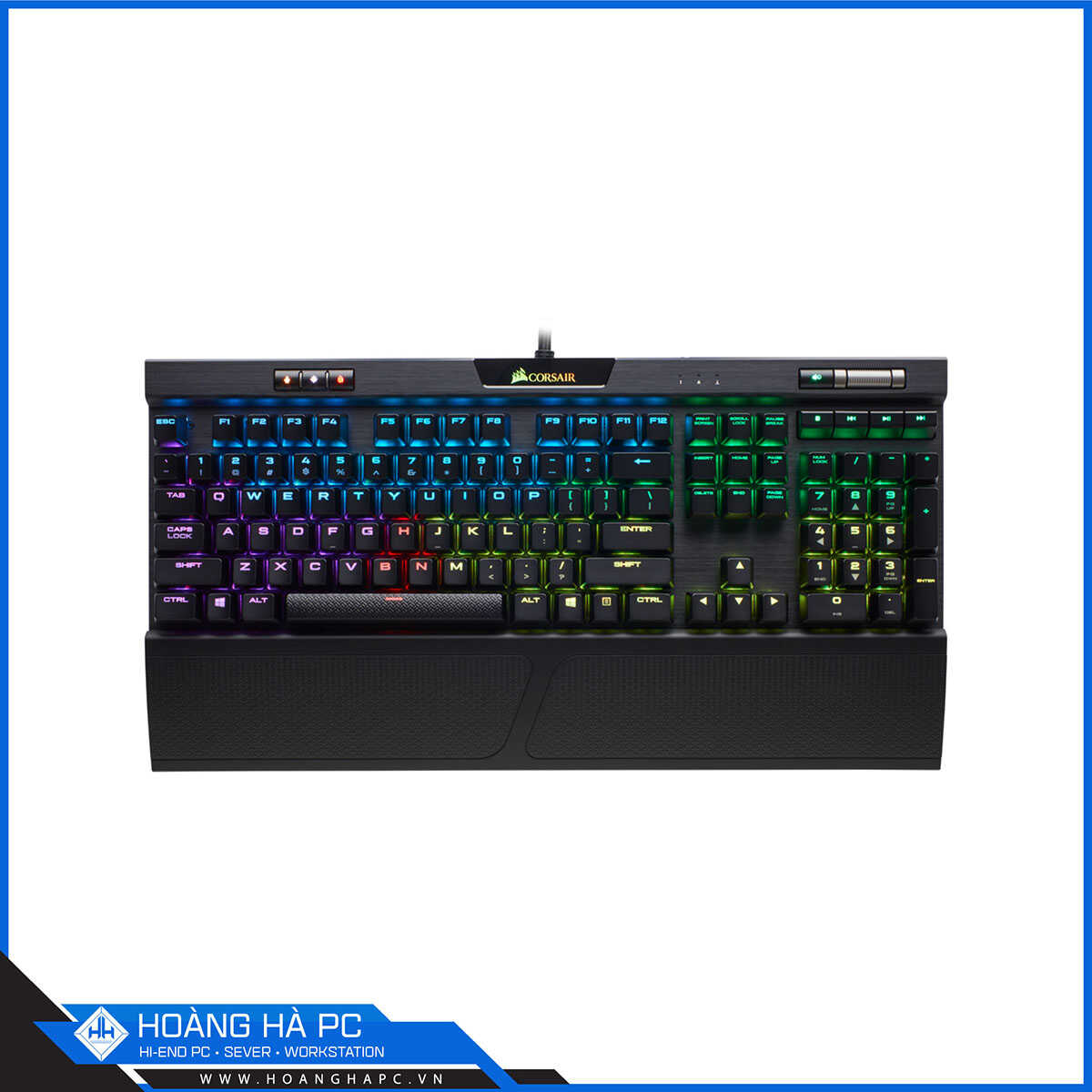 Bàn phím cơ Corsair K70 MK.2 BLK RGB Mx Brown