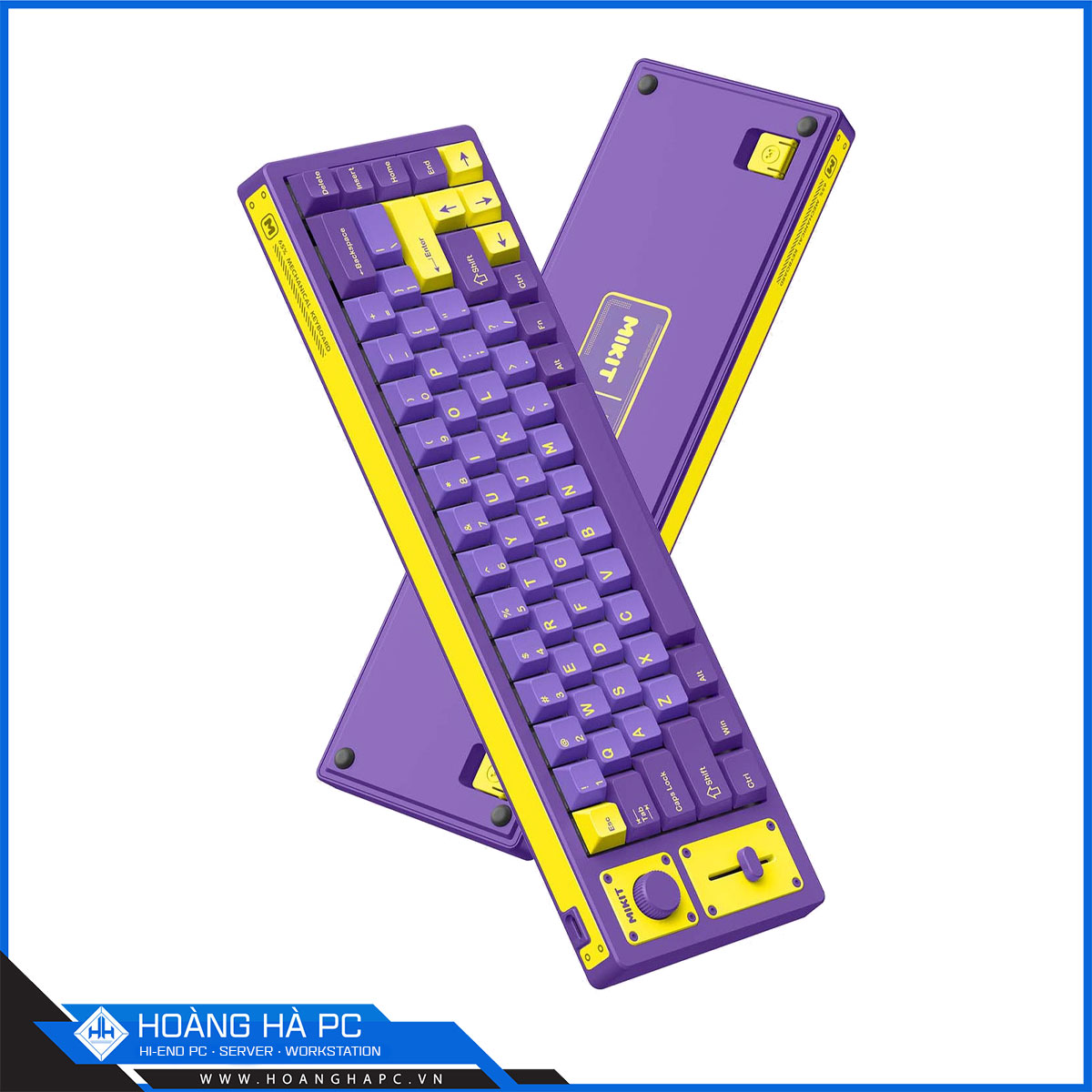 Bàn phím cơ Mikit DK65 Currant Gateron G Pro 2.0 Red RGB-4