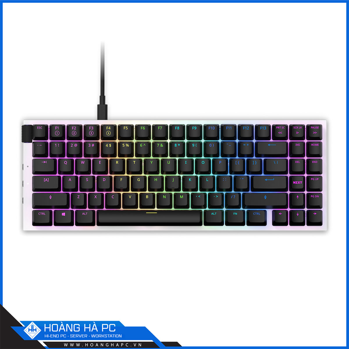 Bàn phím NZXT Function MiniTKL (US English ANSI) White/Red