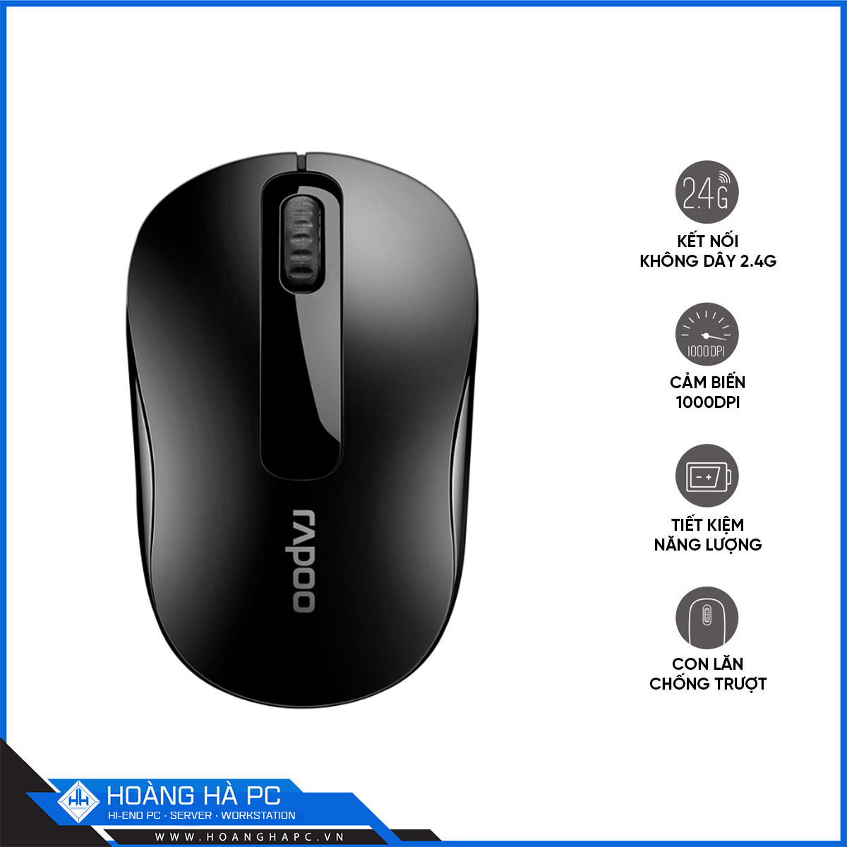 Chuột không dây Rapoo M219 Silent