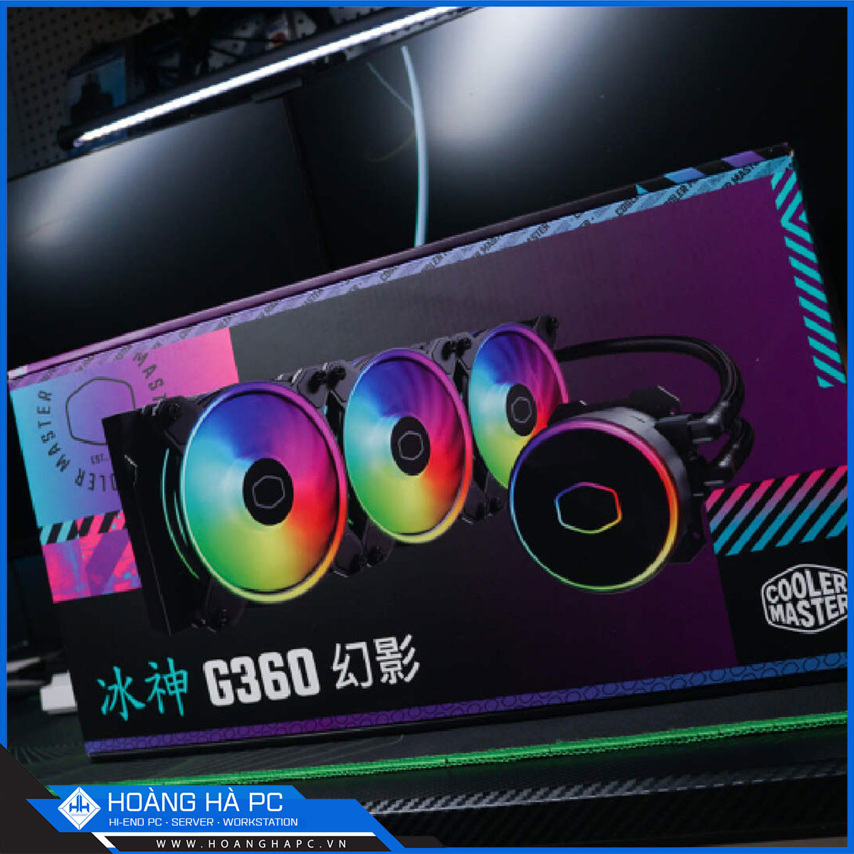 Tản nhiệt nước CPU Cooler Master Ice God G360 Phantom ARGB-6